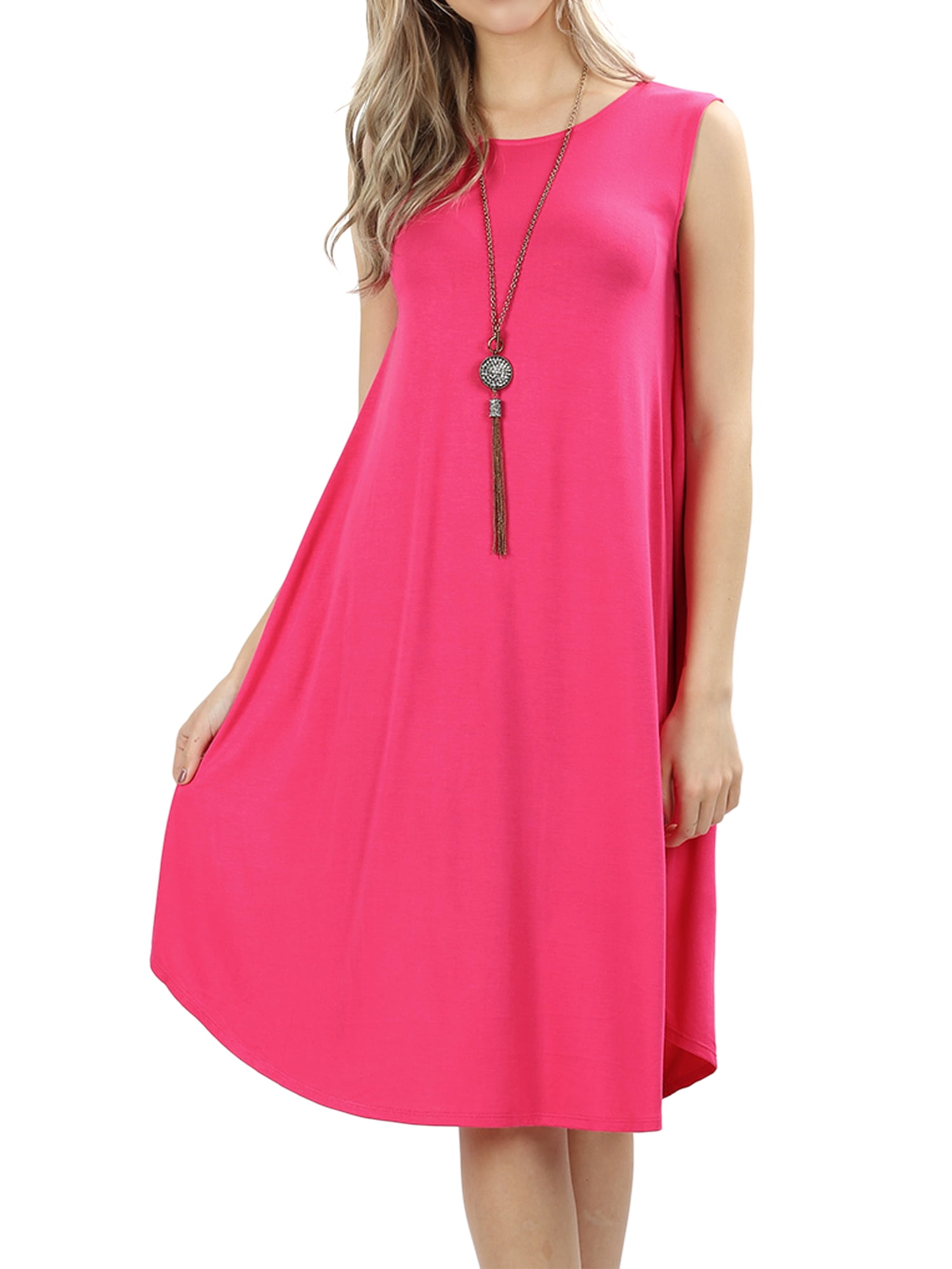 Knee Length Swing Dress